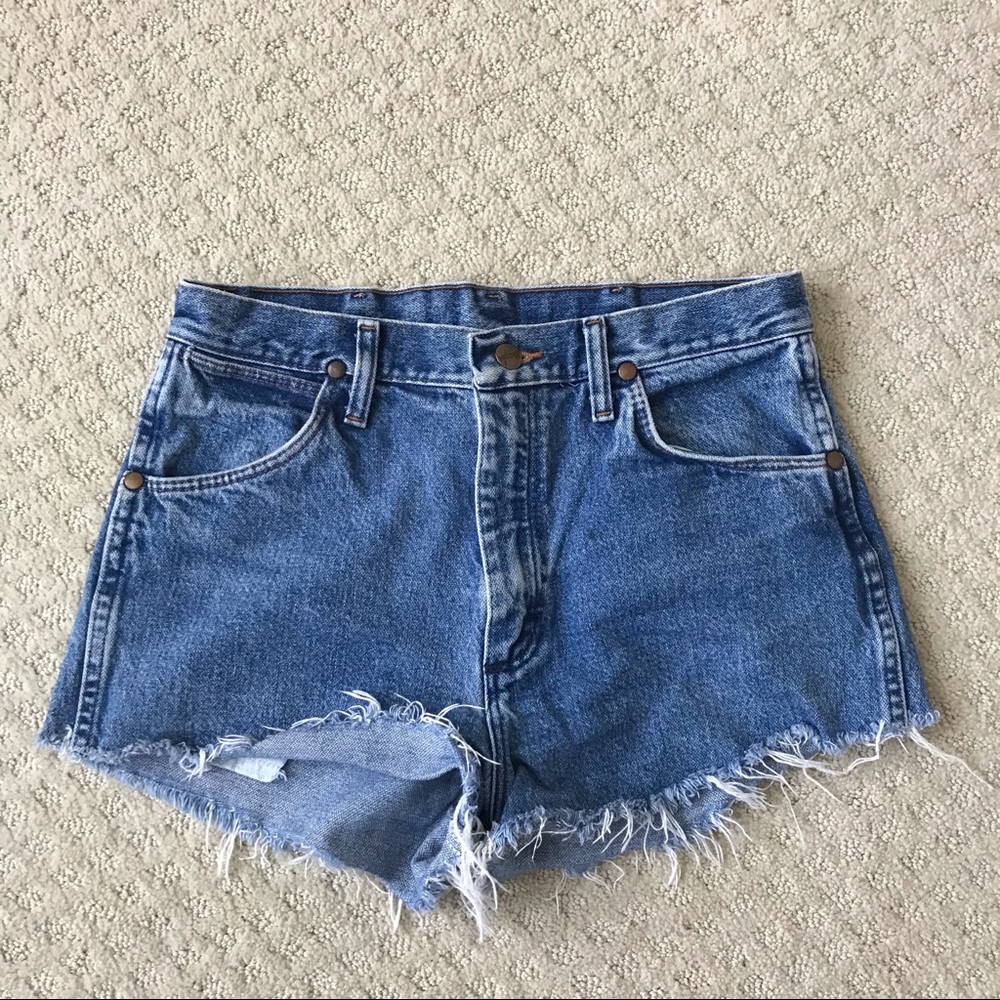 Vintage Wrangler Denim Shorts - Picture 1 of 3